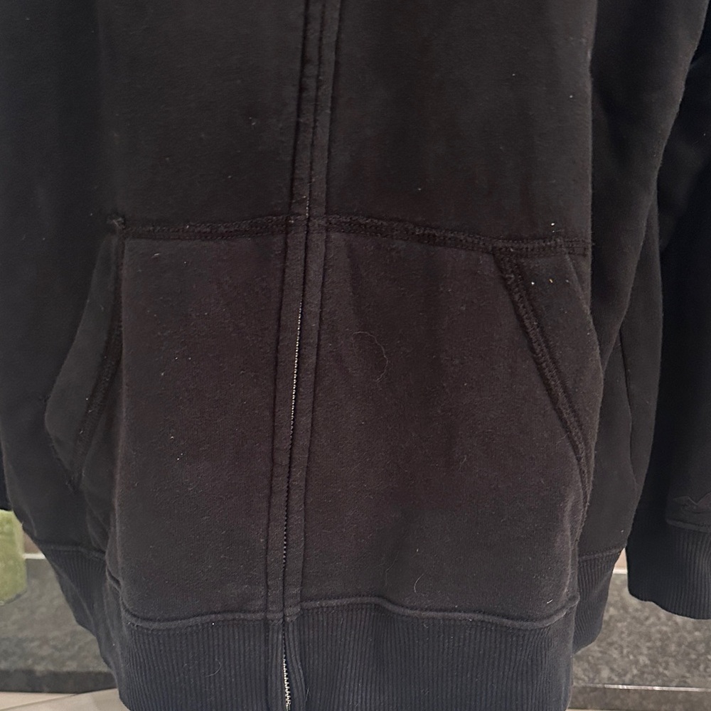 Hollister Black Zip-Up Hoodie - Picture 3 of 6